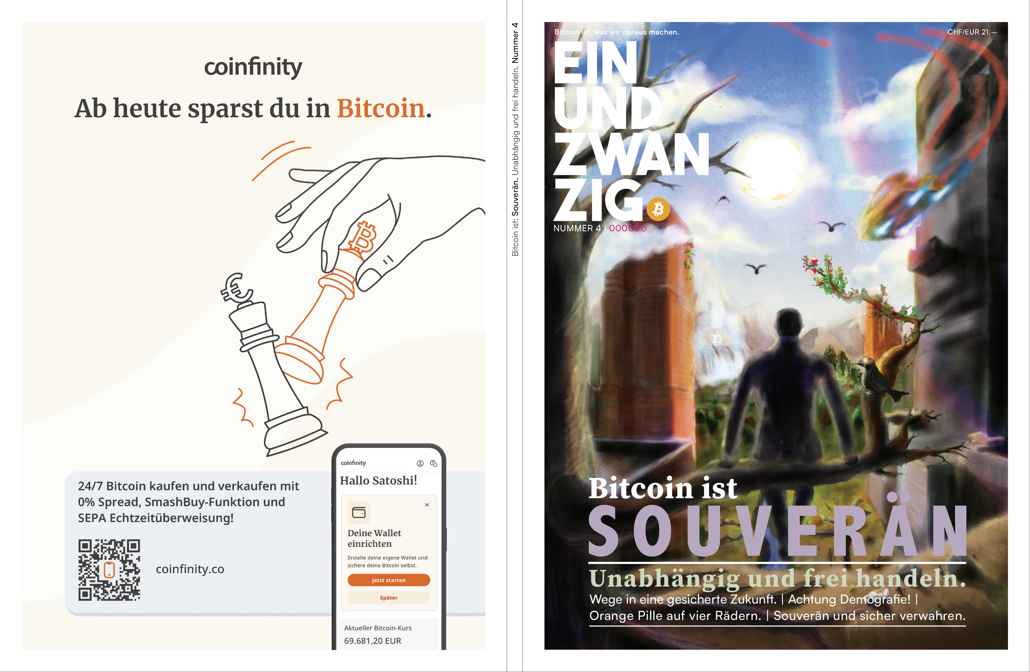 #21magazin, Bitcoin ist souverän, Ausgabe 4